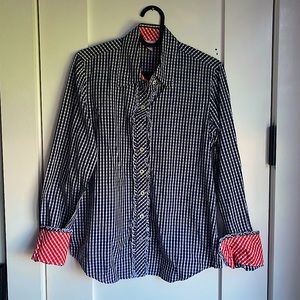 Lily Pulitzer Gingham Button Down Shirt